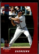 2005 Donruss Team Heroes #30 Andruw Jones Showdown Blue Atlanta Braves
