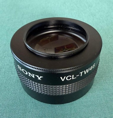 Sony VCL-TW46 0.7x Wide Conversion Lens, 46mm Thread   Made in Japan   Excellent