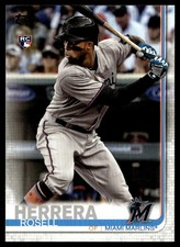2019 Topps Rosell Herrera Rookie Miami Marlins #652