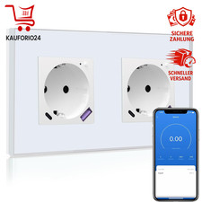 Bseed WLAN Schuko Steckdose USB C 20W Schnellladegerät Smart Steckdose