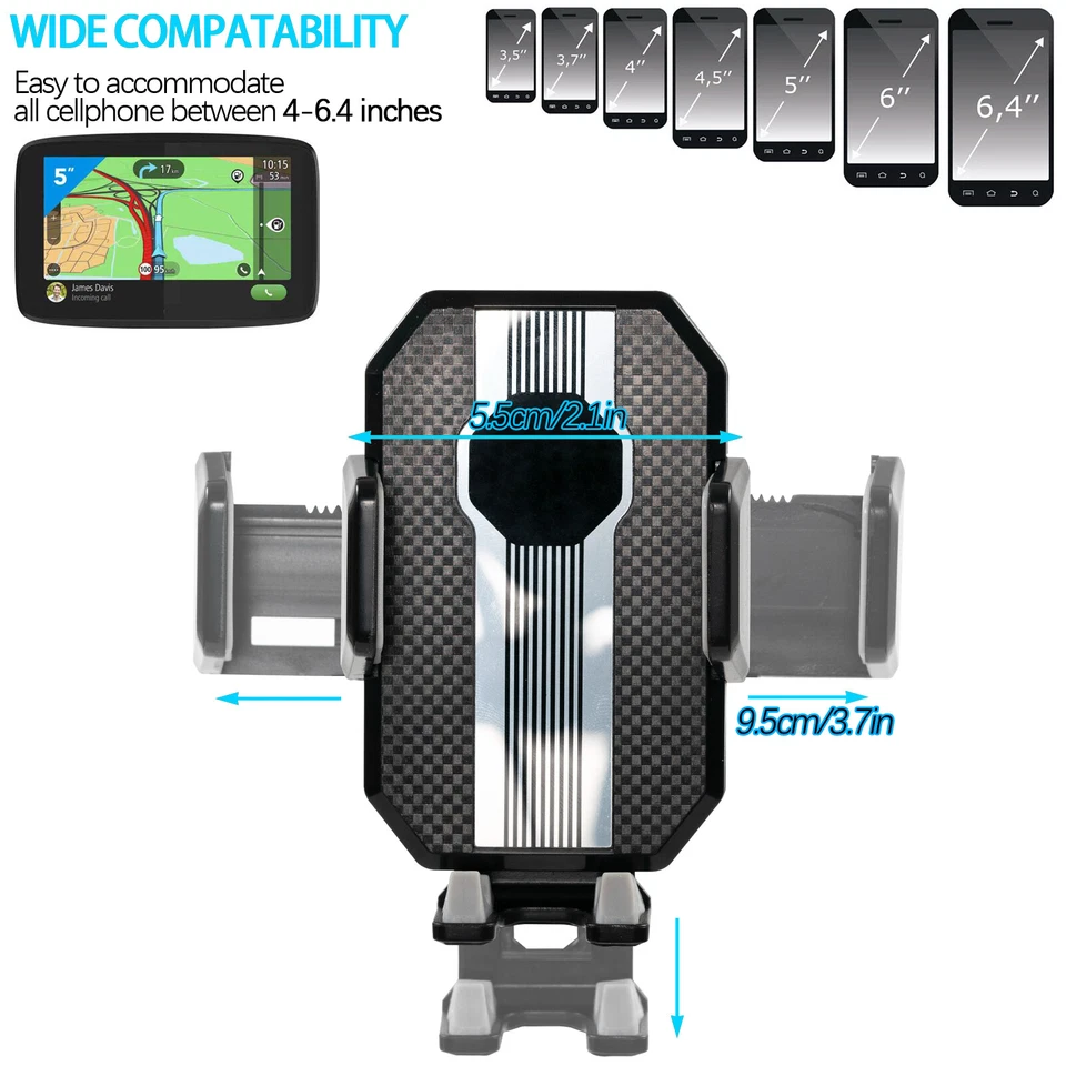 Car Truck Dashboard Dash Mount Phone Holder Suction GPS Windshield Desk Stand AA - Image 4 of 4