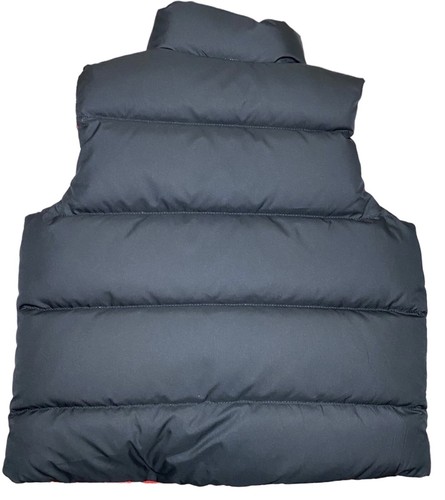 Polo Ralph Lauren Crest Logo Puffer Vest Boys 3/3T Red Black Reversible - Picture 10 of 11