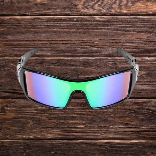 Emerald Green polarized Replacement Lenses for Oakley Oil Rig - Picture 2 of 2