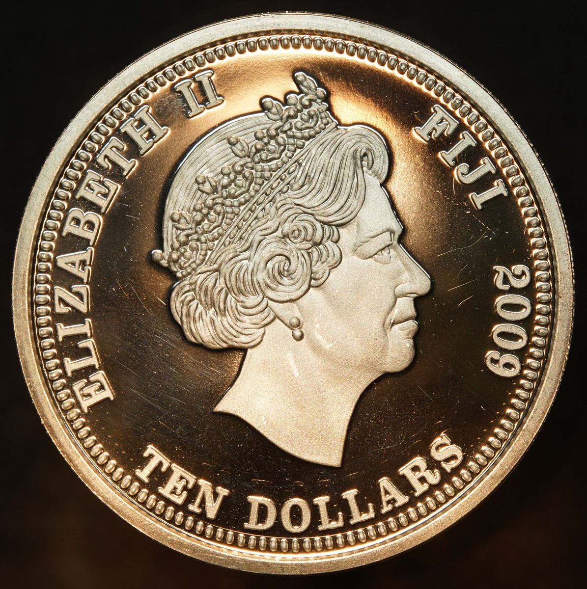 44th President Barack Obama Fiji Queen E! 1oz 999 FINE Silver