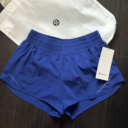 Lululemon HOTTY Hot HR SHORTS 2.5” IN LARK SZ 6 NWT - Picture 2 of 7