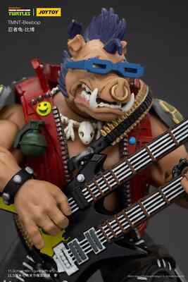 JOYTOY 1/18 TMNT Beebop & Rocksteady Action Figure Toy Model In