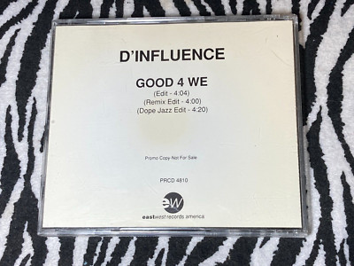 D'INFLUENCE ''Good 4 We'' RARE PROMO MAXI CD  1992 Downtempo ACID JAZZ 3 Versions