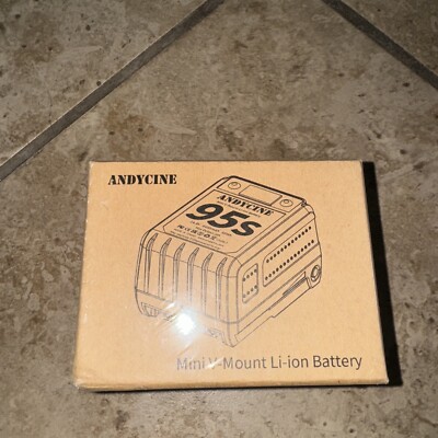 New! ANDYCINE-95Wh Micro V Mount Battery With Capacity Indicator FAST SHIPPING 