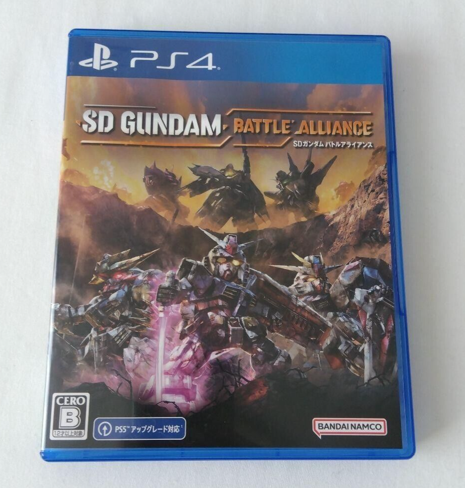SD Gundam Battle Alliance Sony Playstation 4 PS4 Japanese ver Tested