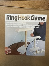 Ring Toss Game, Wooden Ring Hook Tossing Game