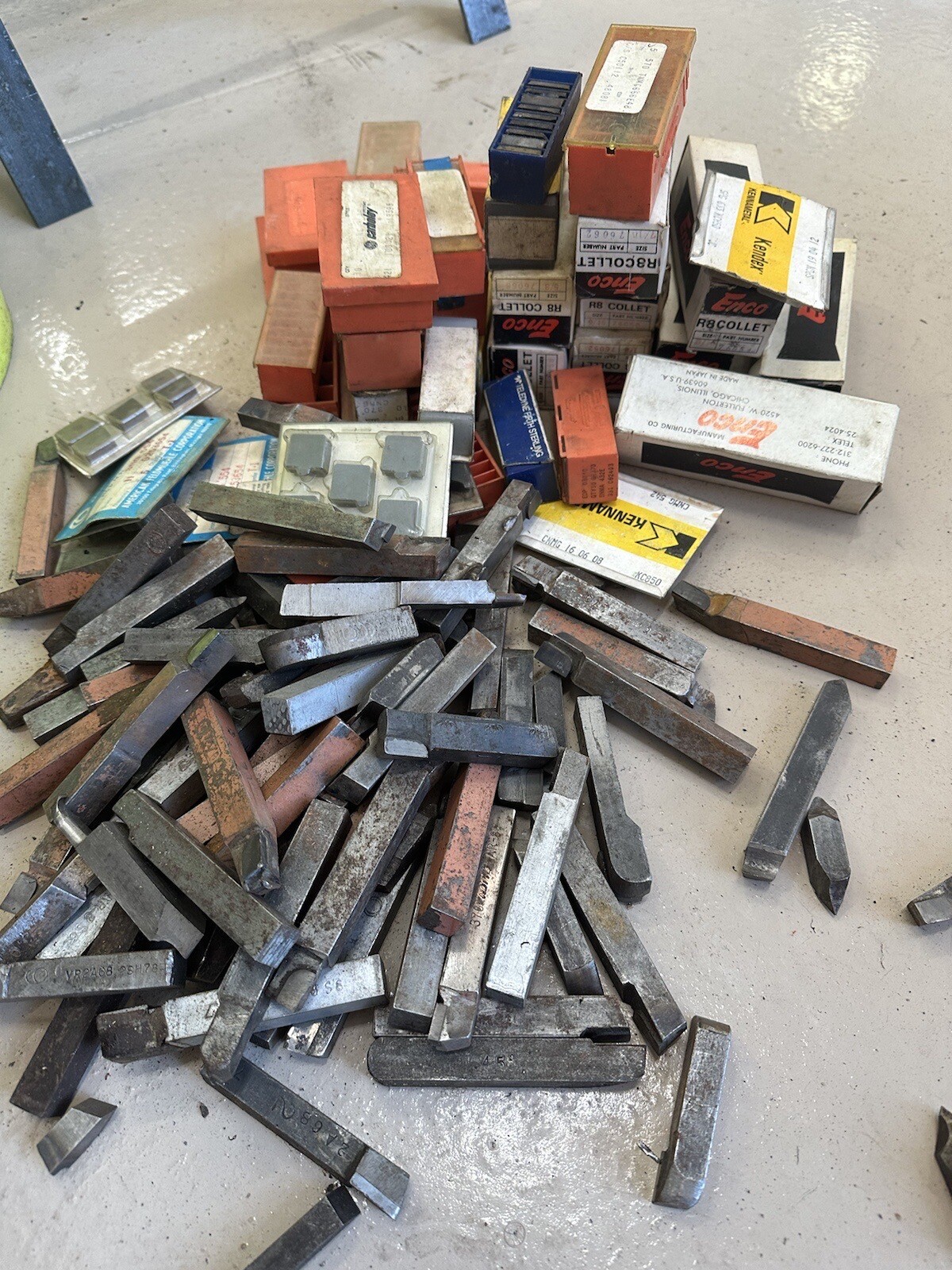 Many Lathe Cutting Tools eBay