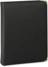 Samsill - 15250 - Classic Collection 1.5" Zipper Binder - Black