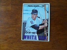 1967 TOPPS BASEBALL #436 PETE WARD CHICAGO WHITE SOX EX 0-186