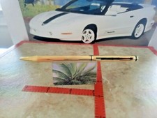 CROSS SIGNATURE weave DIAMOND-CUT 22KT ELECTROPLATE GOLD 0.5MM MECHANICAL PENCIL