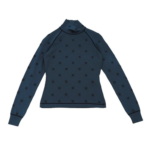 FENDI / 21aw/フラグメントニット・セーター(厚手)/46/ウール/WHT/FZX013-AI37 FENDI Knit & Sweater 21aw Fragment (thick) 46 Wool WHT FZX013-AI37