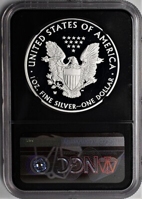 2021 W Proof Silver Eagle Type 1 Congratulations Set NGC PF70 UCAM