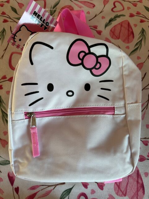 SOLD OUT! LICENSED SANRIO HELLO KITTY 10" BACKPACK with BOW  ADJUSTABLE ZIP