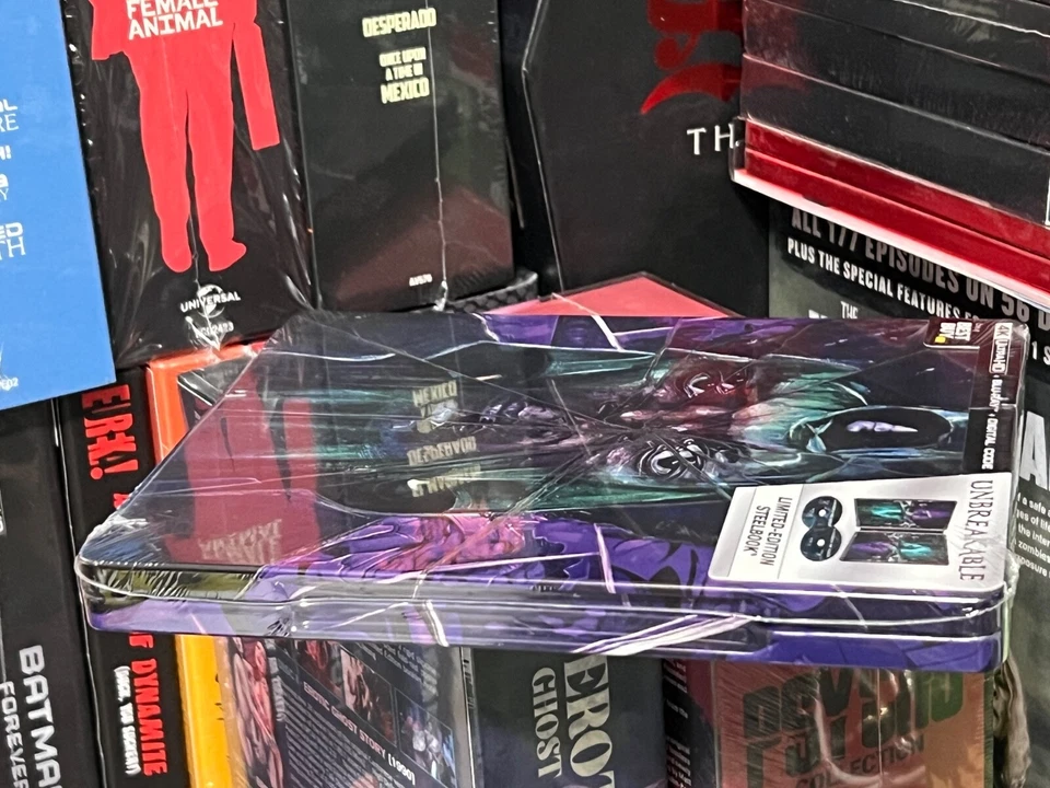 Unbreakable (4K ULTRA HD / BLU-RAY BEST BUY LIMITED EDITION STEELBOOK BRAND NEW! Foto 4 de 4