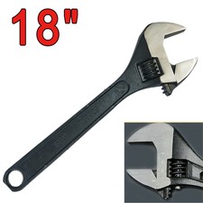 Quality Large Jumbo 18" / 450mm Monkey Wrench Adjustable Spanner Tool 0-52mm