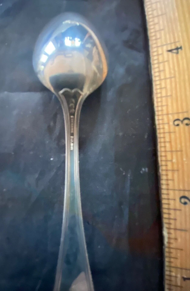 REED & BARTON HEPPLEWHITE STERLING SILVER SET OF 4 OR 8 OR 12 DEMITASSE SPOONS - Image 2 of 4