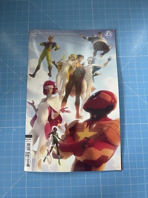 LEGION OF SUPER-HEROES # 6 (1st app. GOLD LANTERN, CARDSTOCK VARIANT, 2020), NM