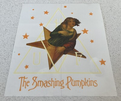 HUF x THE SMASHING PUMPKINS - INFINITE STAR GIRL STICKER - OFFICIAL 5  x 5.5 