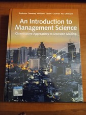An Introduction to Management Science 15th Ed...