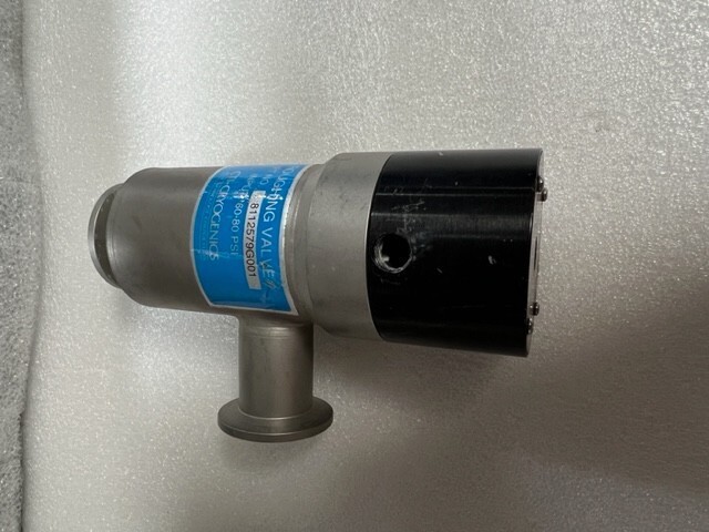 CTI-Cryogenics Roughing Valve 8112579G001, 60-80 PSI Helix  