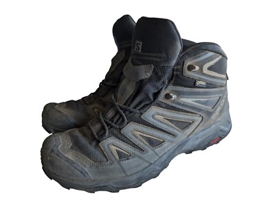 Salomon X Ultra GTX Black Gray Men display picture 1