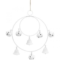 Ring Mit GlöCkchen, Adventsdeko, Schellenkranz, TüRkranz, Weihnachtsdeko,