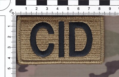 US- Criminal Investigation Command (CID), OCP Patch with Hook Fastener