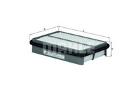 Knecht Mahle Luftfilter Mitsubishi LX 812