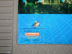 Milon's Secret Castle Nintendo NES Cartridge