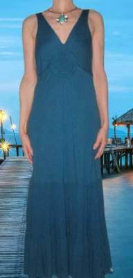 Robe bleu 3 Suisses 44 - Photo 1/4