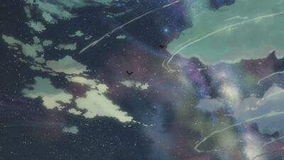 Anime sky clouds Custom Gaming Mat Desk