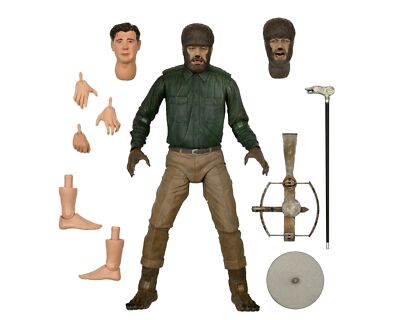 NECA - Universal Monsters Ultimate Wolf Man B&W 7'' Figure
