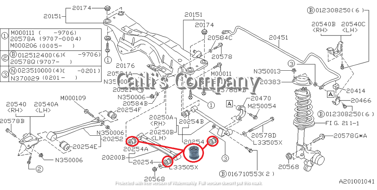 Parauti E Rinforzi Paraurti Per Parauti Dell'auto Per Subaru Impreza TRE Volumi | Acquisti Online Su - Foto 2