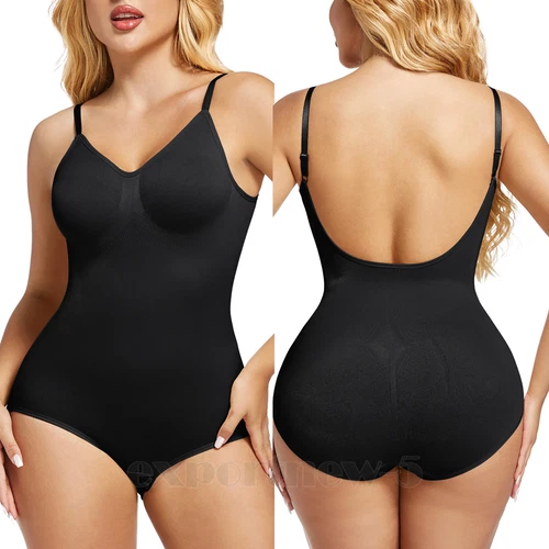 Bauchkontrolle Bodysuit Slip Sculpting Shaper Tank Top Bodys Snatched Waist - Bild 49 von 66
