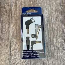 OLYMPUS ME52W Tie-Clip Noise-Canceling Microphone New in Box from Japan