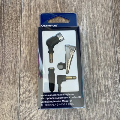 OLYMPUS ME52W Tie-Clip Noise-Canceling Microphone New in Box from Japan