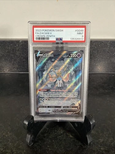 The Pokémon Company Zacian V Crown Zenith GG48/GG70 PSA 9 EN