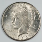 1923-S Peace Dollar AU Silver $1