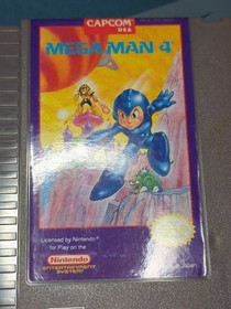 Mega Man 4 - Nintendo Entertainment System NES CIB