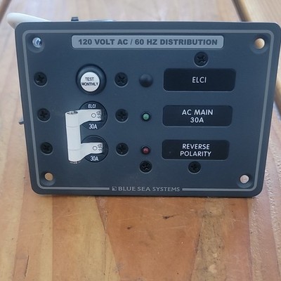 Blue Sea Systems, 8100, ELCI Main 30A Double PoleInverter Supply Live Chat