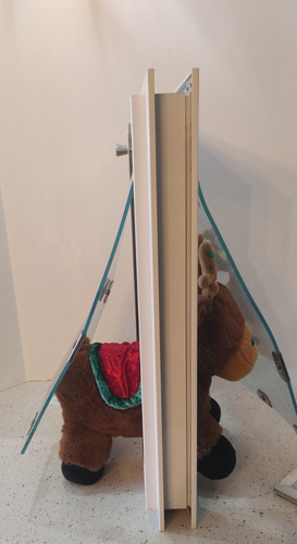 Security Boss Large Dual Magnetic Flap Pet Door 11" x 16" Security Door Aluminum