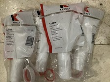 Keeney 1-1/2 In. White Polypropylene End Outlet Tee 125WK 1-1/2 In. 4 Sets