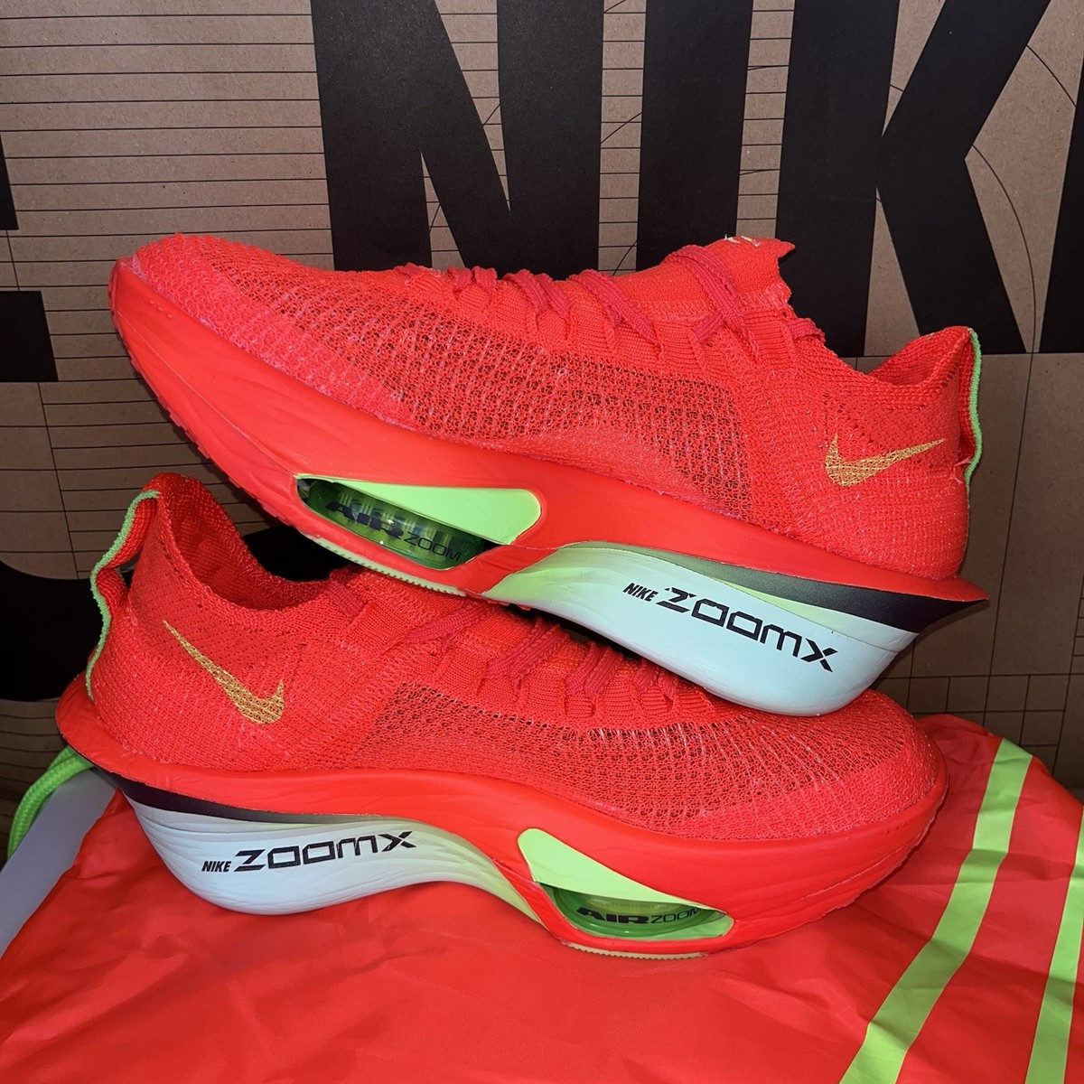NEW Nike Air Zoom Alphafly NEXT%3 Bright Crimson NBY FD8311-600