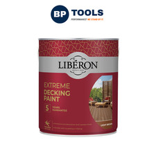 Liberon 126137 Decking Paint Light Brown 2.5 Litre