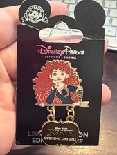 Prendedor Disney Mérida Brave Día Inaugural 2012 Le 2000 Pixar Cuelga