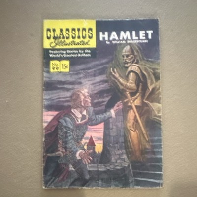 Classics Illustrated Hamlet #99 (Comic Book, William Shakespeare, Color)